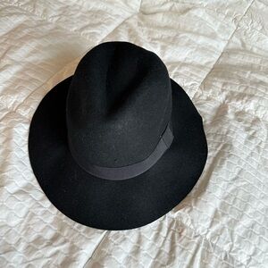 Classic Black Fedora Hat